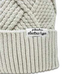 Pokemon Leather Patch Knit Hat With Pom - Pikachu -Style Haven Shop GUEST 00db3917 db77 4305 8336 bc12a9cf8b65