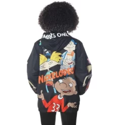 Members Only - Women's Hey Arnold Windbreaker Oversized Jacket