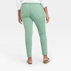 Women's Mid-Rise Skinny Stretch Ankle Jeans - Universal Thread™ Green -Style Haven Shop GUEST 02295fe7 328c 4c15 b26b d58c66e981dc