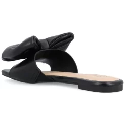 Journee Collection Womens Fayre Tru Comfort Foam Slip On Slide Flat Sandals -Style Haven Shop GUEST 030357e2 2be3 47e3 af91 b9499ce206df