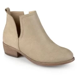 Journee Collection Womens Rimi Pull On Stacked Heel Booties -Style Haven Shop GUEST 03aa3cf3 5040 48f9 b51e 1078db17f029