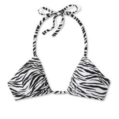 Women's Multiway U-Neck Bralette Bikini Top - Wild Fable™ Black/White Zebra Print -Style Haven Shop GUEST 04395452 722a 4d3b bc1a ced3f2a7697c