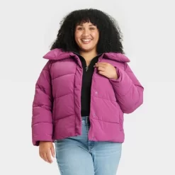 Women's Short Puffer Jacket - Ava & Viv™ -Style Haven Shop GUEST 04984cd1 fc95 4403 9273 1159af7c781d