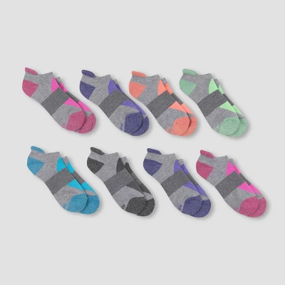 Hanes Premium Performance Women's Cushioned 6+2 Bonus Pack No Show Tab Athletic Socks - 5-9 6 Hanes Premium Performance Women's Cushioned 6+2 Bonus Pack No Show Tab Athletic Socks - 5-9 - Image 4