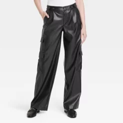 Women's High-Rise Straight Faux Leather Cargo Pants - A New Day™ Black 8 Women's High-Rise Straight Faux Leather Cargo Pants - A New Day™ Black -Style Haven Shop GUEST 05f34dc0 632b 4cf6 b3cd 208c5c798e67