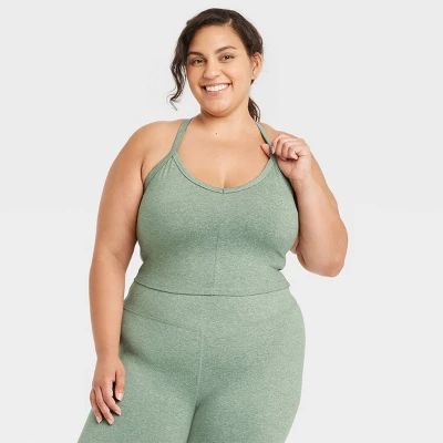 Women's Light Support Allover Cozy Cami Sports Bra - All In Motion™ 10 Women's Light Support Allover Cozy Cami Sports Bra - All In Motion™ - Image 8