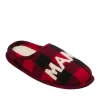 Dearfoams Women's Buffalo Check Mama Bear Clog Slippers -Style Haven Shop GUEST 065724f4 6421 4c40 aea3 bbec293214f1
