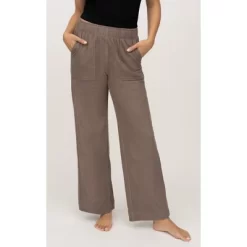 90 Degree By Reflex Marled Pique Daisy Wide Leg Pant With Side Pockets -Style Haven Shop GUEST 082dd2e6 65ae 4728 bfda b55b1356fe01