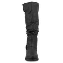 Journee Collection Womens Stormy Stacked Heel Riding Boots -Style Haven Shop GUEST 0b3e8398 27bc 4459 b6a0 cf339777c824