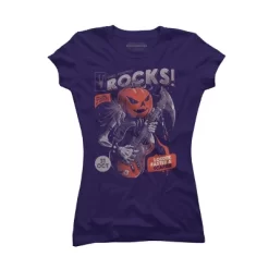 Junior's Design By Humans Rock Pumpkin By EduEly T-Shirt 13 Junior's Design By Humans Rock Pumpkin By EduEly T-Shirt -Style Haven Shop GUEST 0b4caaad 3e08 4da9 9919 25f243eb70d8