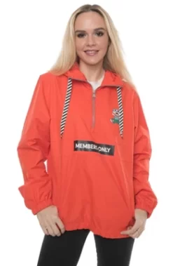 Members Only Women's Nickelodeon Collab Popover Oversized Jacket