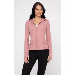 Yogalicious - Women's Slim Fit Hooded Track Jacket 36 Yogalicious - Women's Slim Fit Hooded Track Jacket -Style Haven Shop GUEST 0bc1d990 4a76 4078 8862 ab44fc28e6f2