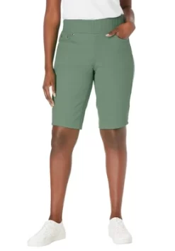 Jessica London Women’s Plus Size Comfort Waist Short -Style Haven Shop GUEST 0c946482 22fe 4abe a58f 08abd973ea75