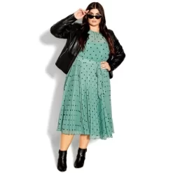 Women's Plus Size Bella Dress - Sage | CITY CHIC -Style Haven Shop GUEST 0cea3c41 5a54 4c69 aef4 91fe135e1649
