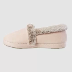Isotoner Women's Microsuede A-Line Slippers