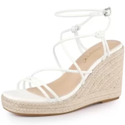 Allegra K Women's Platform Lace Up Wedges Heels Espadrille Wedge Sandals 15 Allegra K Women's Platform Lace Up Wedges Heels Espadrille Wedge Sandals -Style Haven Shop GUEST 0df63178 85f4 4f48 a524 bdf548443c27
