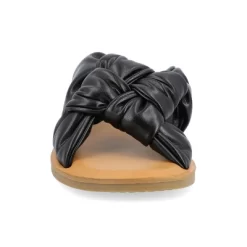 Journee Collection Womens Kianna Tru Comfort Foam Slide Puffy Flat Sandal -Style Haven Shop GUEST 0f7b3f99 9835 486d aeac 4058b62147a2