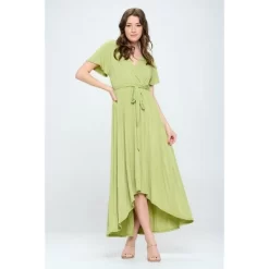 WEST K Women's Georgia Faux Wrap Dress With High-Low Hem And Tie Waist 27 WEST K Women's Georgia Faux Wrap Dress With High-Low Hem And Tie Waist -Style Haven Shop GUEST 141e293b 1bf9 4aec 8647 f681c3a7622a