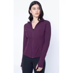 90 Degree By Reflex Interlink Ribbed Princess Seam Performance Jacket -Style Haven Shop GUEST 16099c32 bee5 4bff a70f d87e3b6b37a1