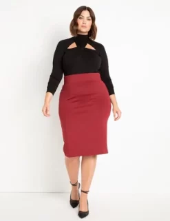 ELOQUII Women’s Plus Size Neoprene Pencil Skirt 25 ELOQUII Women’s Plus Size Neoprene Pencil Skirt -Style Haven Shop GUEST 1632cc44 ebbb 4ff0 b67f df4a23bffb77