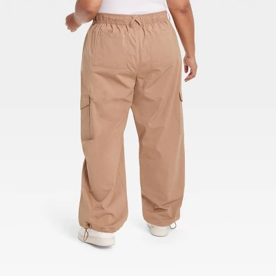 Women's High-Rise Utility Cargo Pants - Ava & Viv™ 3 Women's High-Rise Utility Cargo Pants - Ava & Viv™