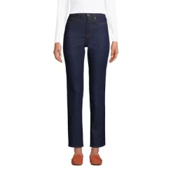 Lands' End Lands' End Women's Tall Recover High Rise Straight Leg Ankle Blue Jeans 7 Lands' End Lands' End Women's Tall Recover High Rise Straight Leg Ankle Blue Jeans -Style Haven Shop GUEST 17a18dc0 9017 4d70 91fe f3a245548a88
