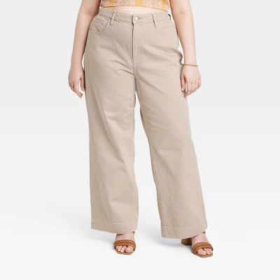 Women's High-Rise Wide Leg Jeans - Universal Thread™ 9 Women's High-Rise Wide Leg Jeans - Universal Thread™ - Image 7