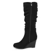 Journee Collection Womens Haze Wedge Knee High Boots -Style Haven Shop GUEST 19599b28 bb25 45d6 945f 68cd48c02718