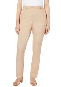 Jessica London Women’s Plus Size Straight Leg Chino Pant