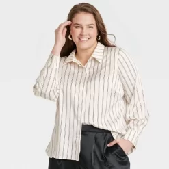 Women's Long Sleeve Button-Front Shirt - A New Day™ 19 Women's Long Sleeve Button-Front Shirt - A New Day™ -Style Haven Shop GUEST 1b6d0419 5190 4c3a 8b79 d6dd04316da8