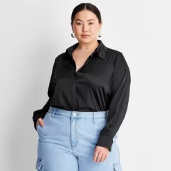 Women's Long Sleeve Button-Front Shirt - A New Day™ 15 Women's Long Sleeve Button-Front Shirt - A New Day™ -Style Haven Shop GUEST 1b86a52e cc73 4930 a31b 25638b8d413d