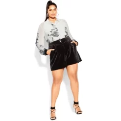 Women's Plus Size Nora Short - Black | CITY CHIC -Style Haven Shop GUEST 1c7eb622 dd33 47dc 8fff b3975eeae3cc
