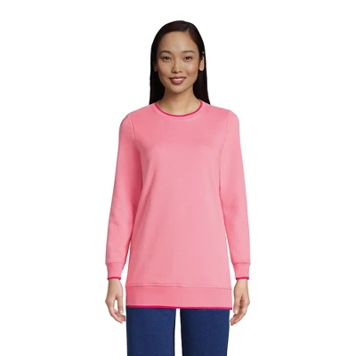 Lands' End Women's Serious Sweats Crewneck Long Sleeve Sweatshirt Tunic 6 Lands' End Women's Serious Sweats Crewneck Long Sleeve Sweatshirt Tunic - Image 4