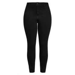 Women's Plus Size Harley Rip Cuff Jean - Black | CITY CHIC 8 Women's Plus Size Harley Rip Cuff Jean - Black | CITY CHIC -Style Haven Shop GUEST 206bed88 337d 4fd9 9458 af7e258178ff