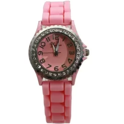 Olivia Pratt Every Day Thin Band Silicone And Rhinestones Colorful Women Watch -Style Haven Shop GUEST 206f3feb 7a66 4b79 83dc 9384b8a62cfe