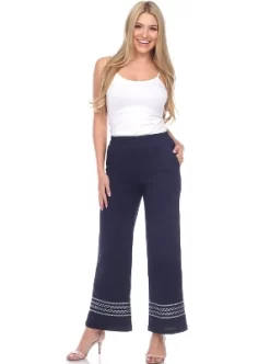 Women's Wide-Leg Pants - White Mark -Style Haven Shop GUEST 21a08fd1 fadb 4864 a0a5 0b79a8d039fa