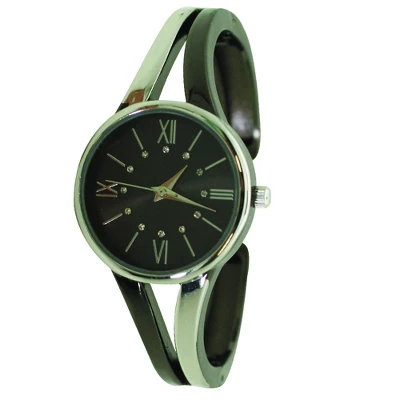 Olivia Pratt Two Tone And Rhinestone Dial Bangle Watch 7 Olivia Pratt Two Tone And Rhinestone Dial Bangle Watch - Image 5