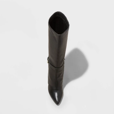 Women's Tall Novie Dress Boots - A New Day™ Black 4 Women's Tall Novie Dress Boots - A New Day™ Black - Image 2