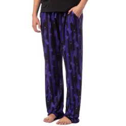 Wednesday Addams Women's Nevermore Academy Allover Print Sleep Pajama Pants Purple -Style Haven Shop GUEST 2360ab00 c19b 433e 8fea 6eb5f62eb930