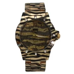 OLIVIA PRATT WOMENS ANIMAL PRINT METAL WATCH -Style Haven Shop GUEST 272f9aa6 2789 4d24 936f 50c7ee727436