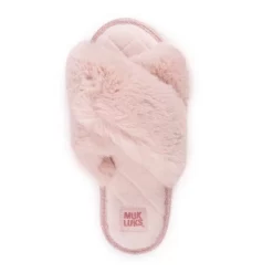 MUK LUKS Women's Perley Criss Cross Slipper -Style Haven Shop GUEST 2799c2df 5254 4ad7 908a f7e3338ffb8e