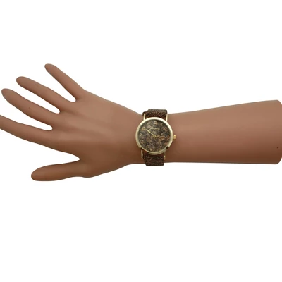 Olivia Pratt Cork Style Strap Women Watch 5 Olivia Pratt Cork Style Strap Women Watch - Image 3