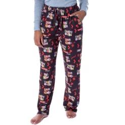 DC Comics Women's Harley Quinn Love Stinks Loungewear Pajama Pants Black -Style Haven Shop GUEST 280b92a3 3050 4ba4 be5e 3f14f1f5d697