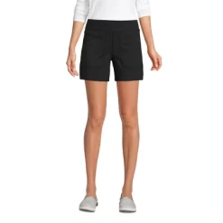 Lands' End Women's Active 5 Pocket Shorts -Style Haven Shop GUEST 29662b1d cdc7 4d19 87b9 91a8f3182f94