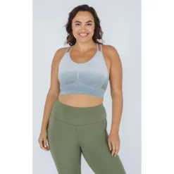 90 Degree By Reflex Womens Plus Seamless Cross Back Back Seamless Sports Bra -Style Haven Shop GUEST 2c479d25 56a3 4d10 9fee 9cf2b06da206