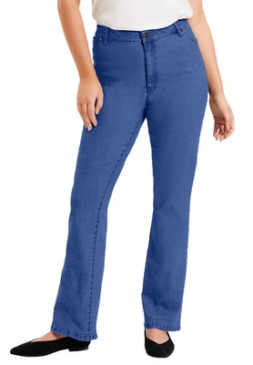 June + Vie By Roaman's Women’s Plus Size June Fit Bootcut Jeans 12 June + Vie By Roaman's Women’s Plus Size June Fit Bootcut Jeans - Image 10