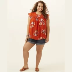 Molly & Isadora Women's Destructed Dark Wash Rolled Hem Short 7 Molly & Isadora Women's Destructed Dark Wash Rolled Hem Short -Style Haven Shop GUEST 2de8a7c6 a1d9 4f16 b861 81d9ba1cea33