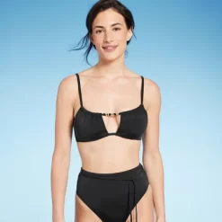 Women's Bead Detail Underwire Bikini Top - Shade & Shore™ Black 11 Women's Bead Detail Underwire Bikini Top - Shade & Shore™ Black -Style Haven Shop GUEST 2e799985 d780 41c7 8ed1 0bd08f24c05b