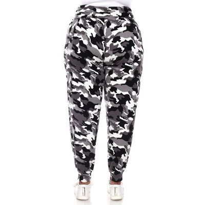 Plus Size Camo Harem Pants - White Mark 5 Plus Size Camo Harem Pants - White Mark - Image 3