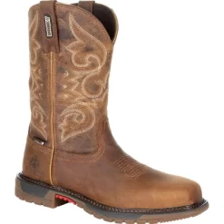 Rocky Boots Rocky Original Ride FLX Women's Brown Composite Toe Waterproof Western Boot -Style Haven Shop GUEST 2fcb3cb6 a7fa 44d1 8b26 3152b823b64a